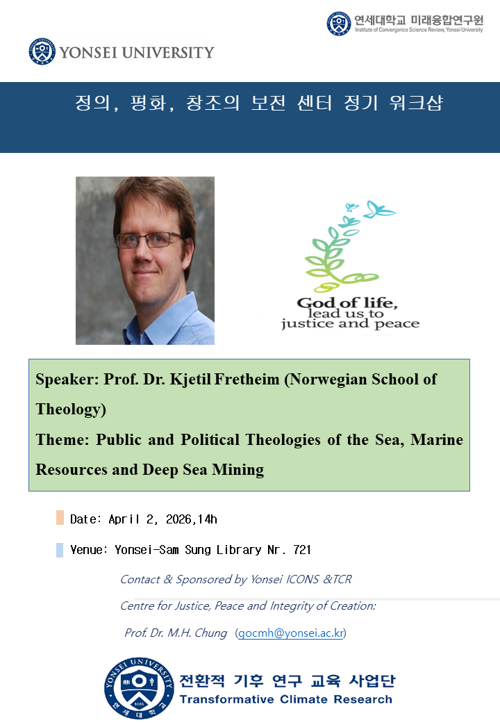 Public and Political Theologies of the Sea, Marine Resources and Deep Sea Mining